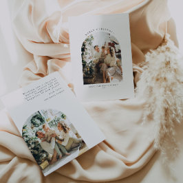 Kerst Kaarten | Minimalistische foto vakantie kaar