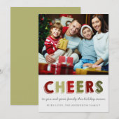 Kerst-Kaarten | Vakantiekaarten Feestdagenkaart (Voorkant / Achterkant)