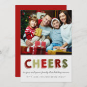 Kerst-Kaarten | Vakantiekaarten Feestdagenkaart (Voorkant / Achterkant)