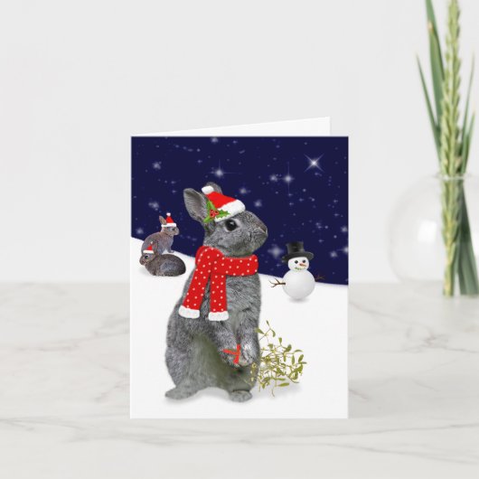 Kerst Kaarten (Voer Uw Eigen Bericht In) (Voorkant)