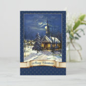 kerst-Kaarten voor religieuze kerst Feestdagenkaart (Staand voorkant)