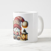 Kerst kabouter gezellige Kerst knusse kabouter Wen Grote Koffiekop (Voorkant rechts)