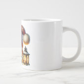 Kerst kabouter gezellige Kerst knusse kabouter Wen Grote Koffiekop (Rechts)