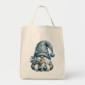 Kerst Kabouter Warme Cacao Tote Bag (Voorkant)