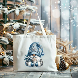 Kerst Kabouter Warme Cacao Tote Bag