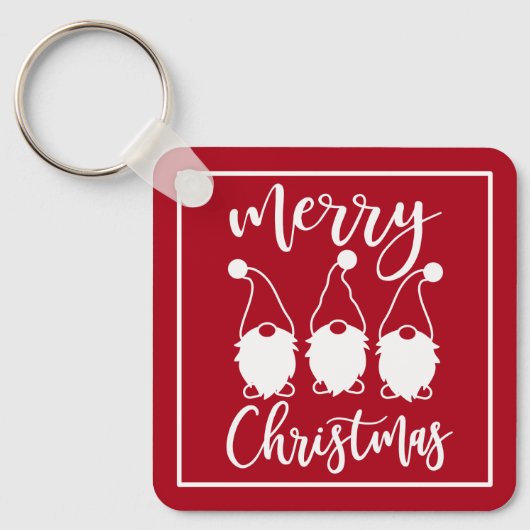 Kerst Kabouters-45762 Sleutelhanger (Voorkant)