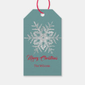 KERST KADERTJE CHRISTMAS BENTLEY SNEEUWLAP KERST N CADEAULABEL (Voorkant)