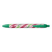 Kerst Kado Schreibpen Candy Rode Inkt Pen (Achterkant)