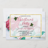 Kerst Kakaosnoepstok Sjaal & Handschoenen Feest Kaart (Voorkant)