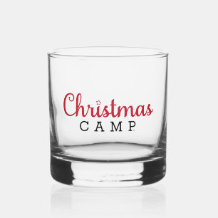 Kerst Kamp Glas Barware Beste bril