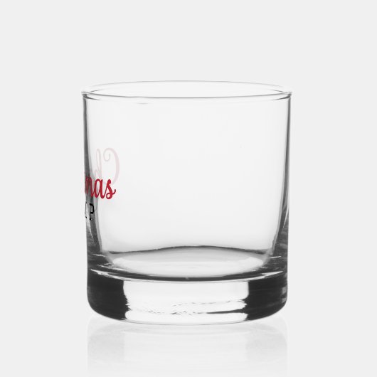 Kerst Kamp Glas Barware | Beste bril (Links)