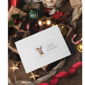 Kerst Kangoeroe, aanpasbaar Etiket