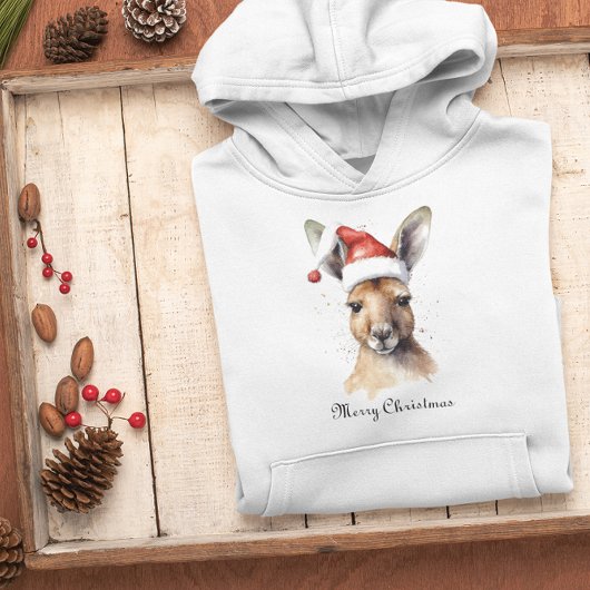 Kerst Kangoeroe, aanpasbaar Hoodie