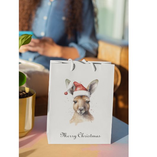 Kerst Kangoeroe, aanpasbaar Medium Cadeauzakje