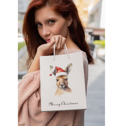 Kerst Kangoeroe, aanpasbaar Medium Cadeauzakje