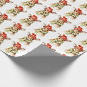 Kerst kangoeroe inpakpapier (Hoek)