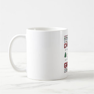 Kerst Kangoeroe Slee Fun Holiday T-Shirt Des Koffiemok