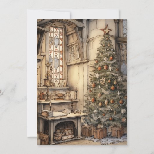 kerst-Kantoor Kaart (Voorkant)