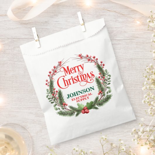 Kerst Kantoor Party Bedankzakje (Geknipt)