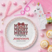 Kerst Kantoor Party Papieren Bordje (Feest)