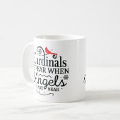 Kerst Kardinaal 12 Persoonlijk Koffiemok (Voorkant links)