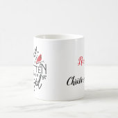 Kerst Kardinaal 13 Gepersonaliseerd Koffiemok (Center)