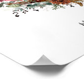 Kerst Kardinaal Familie van Vijf Poster (Hoek)