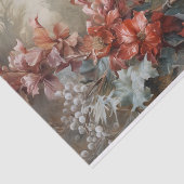 Kerst Kardinaal Holly Berry in de winter Decoupage Tissuepapier (Detail)