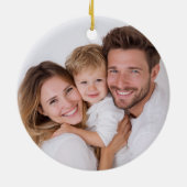 Kerst Kardinaal Kerstversiering Keramisch Ornament (Achterkant)