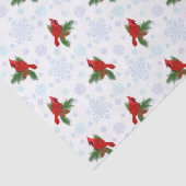 Kerst Kardinaal patroon weefsel papier (Detail)