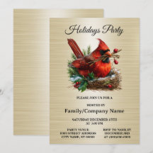 Kerst Kardinaal Rode Vogels Bloem Feestdagen Feest