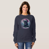 Kerst Kat, betoverde sweatshirts, Trui (Voorkant volledig)