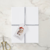 Kerst Kat Cadeau Labels Cadeaulabel (Met Touw)