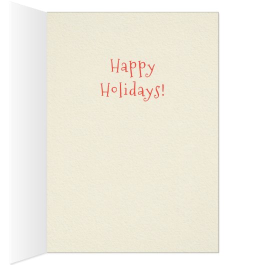 Kerst Kat pyjama Grappig CC0617 Kaart (Binnen (Rechts))