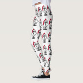 Kerst Kat Vakantie Leggings (Links)