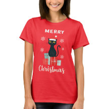 Kerst Kat Vrolijk Kerstfeest