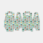 Kerst Katten In Vakantie Truien Patroon Bedankdoosjes (Uitgevouwen)