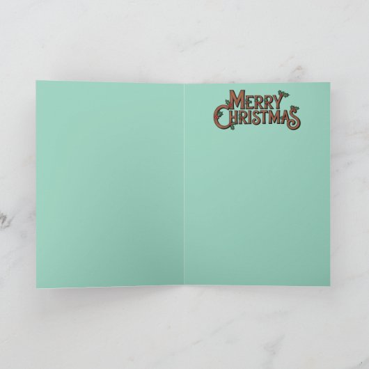 Kerst Kattenkasteel 2 Kaart (Binnen)