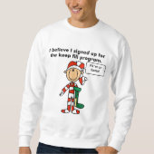 Kerst Keep Fill Programma Tshirts en Geschenken (Voorkant)