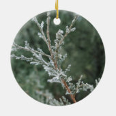 Kerst-keramisch keramisch keramisch zeenbeen keramisch ornament (Achterkant)