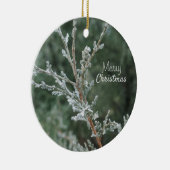 Kerst-keramisch keramisch keramisch zeenbeen ornament (Rechts)