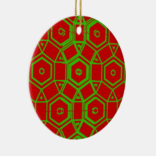 kerst keramisch ornament (Rechts)