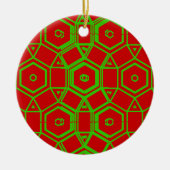 kerst keramisch ornament (Voorkant)