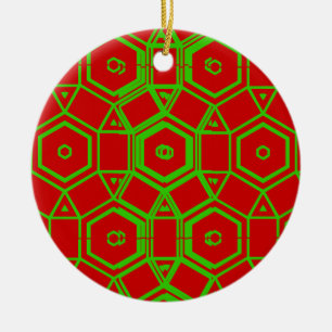 kerst keramisch ornament