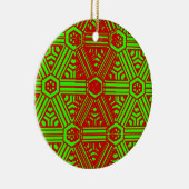 kerst keramisch ornament (Rechts)