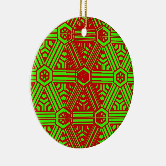 kerst keramisch ornament (Rechts)