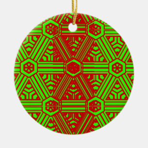 kerst keramisch ornament
