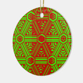 kerst keramisch ornament (Links)
