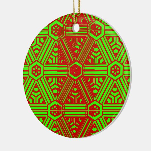  kerst keramisch ornament (Links)