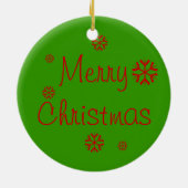 kerst keramisch ornament (Achterkant)